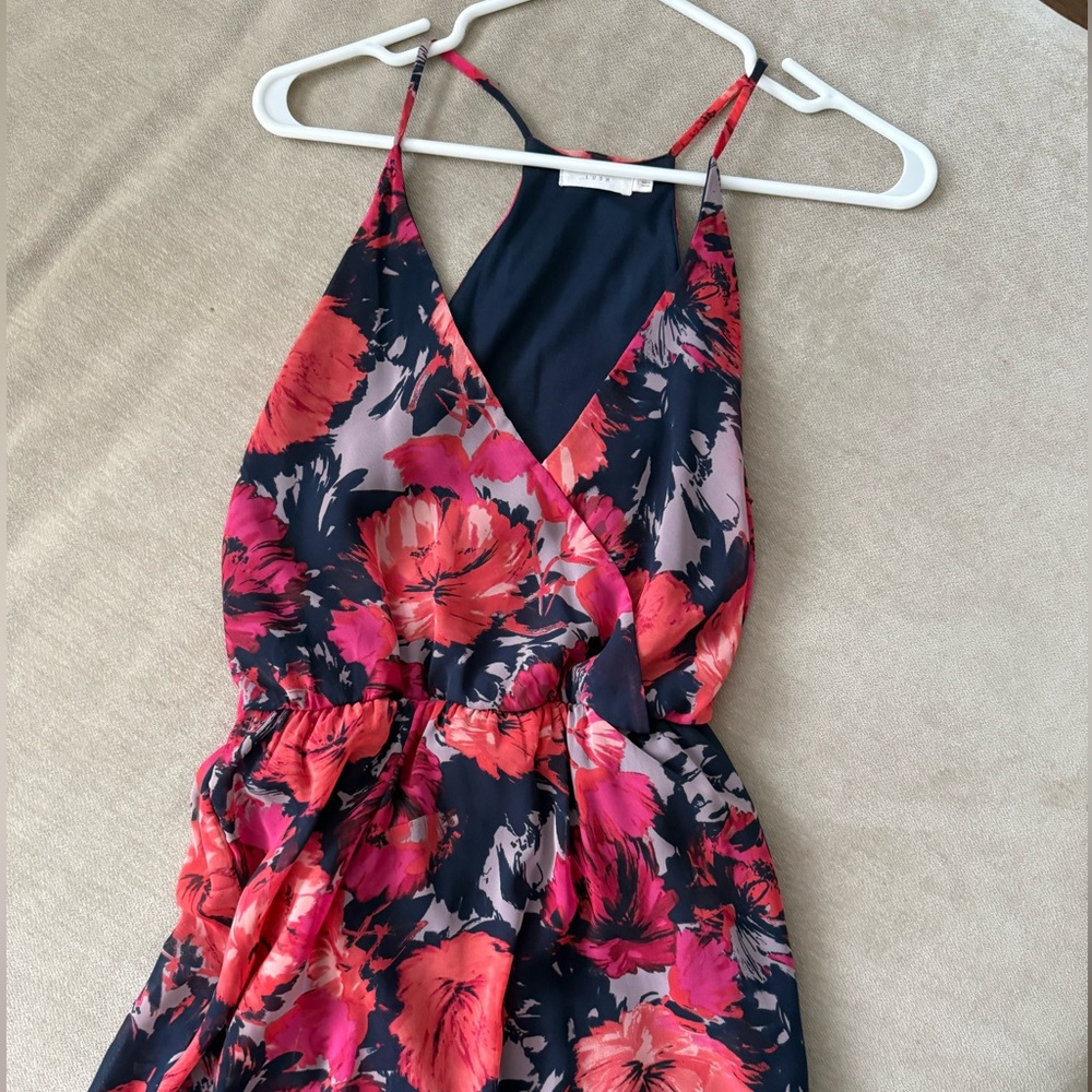 Lush floral maxi